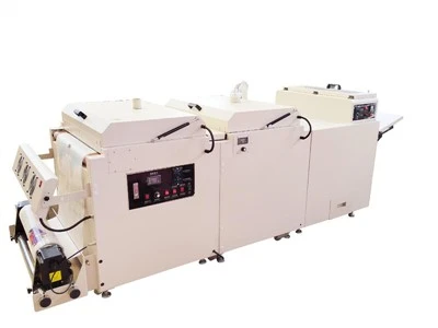 Máquina agitadora y secadora de polvo DTF Ancho 70 CM Hornos dobles